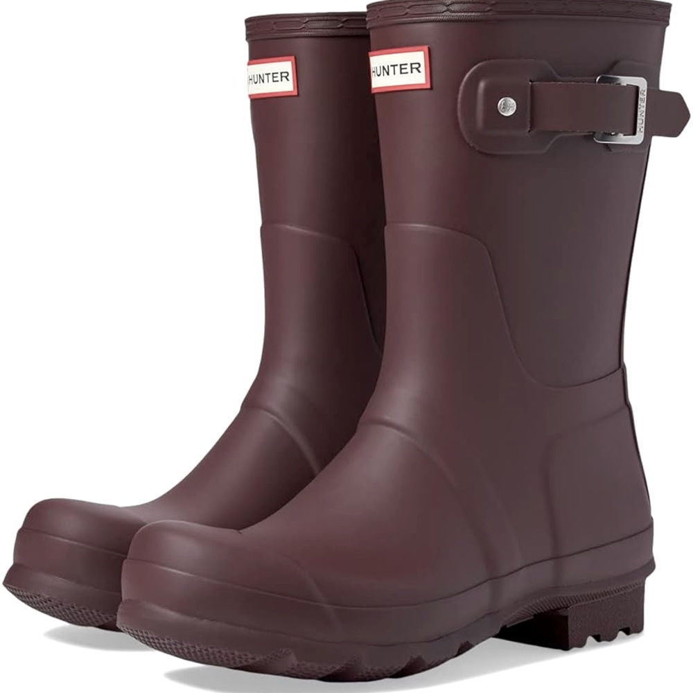 Hunter Original Short Calf Length Matte Rain boots